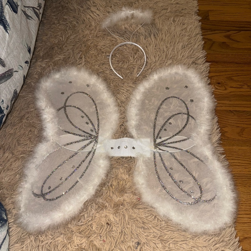 Angel wings and Halo